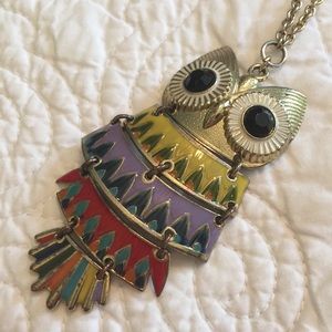 Owl pendant necklace